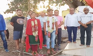 पन्ना, मध्य प्रदेश में पुलिस थाने में हुई अनोखी शादी, पुलिस वाले बने बाराती, यह है मामला।