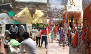 शिव मंदिर देवतालाब में बिजली का तार टूटकर गिरने से 20 से ज्यादा श्रद्धालु करंट की चपेट में आए Shiv Mandir Deotalab Accident