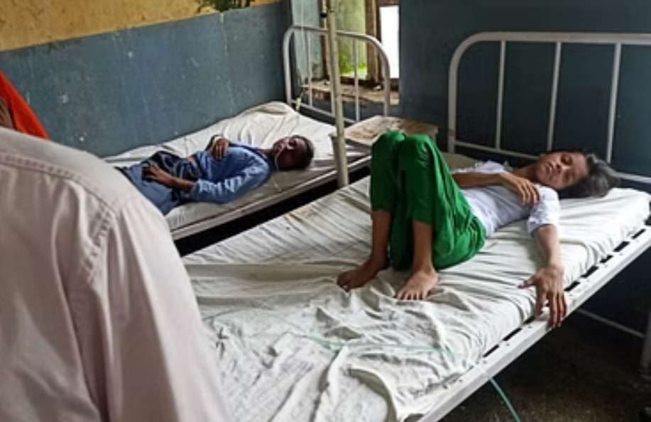 27 students fall sick