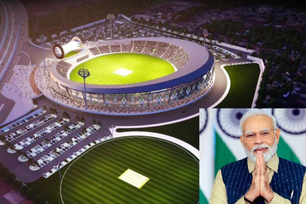 Narendra Modi Lays the foundation of stadium in Kashi