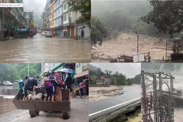 Flood in north-east region