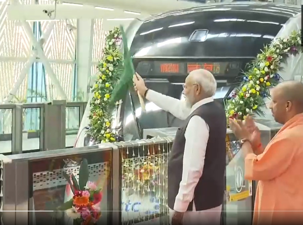 PM Modi inaugurated Namo Bharat Rapid Train