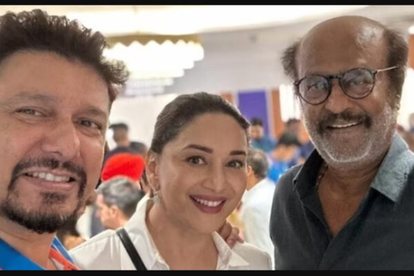 Madhuri Dixit share post with praising Superstar Rajnikanth