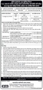 MP Police Vacancy 2025